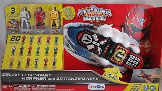 Legendary Morpher & 20 Ranger Keys Set Review (Power Rangers Super Megaforce)