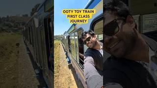 OOTY TOY TRAIN FIRST CLASS JOURNEY Train Booking | OOTY Tourist Places #shorts #ooty #toytrain