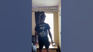 Thumbnail of POV you're a Japanese man on August 6, 1945😳 #shorts