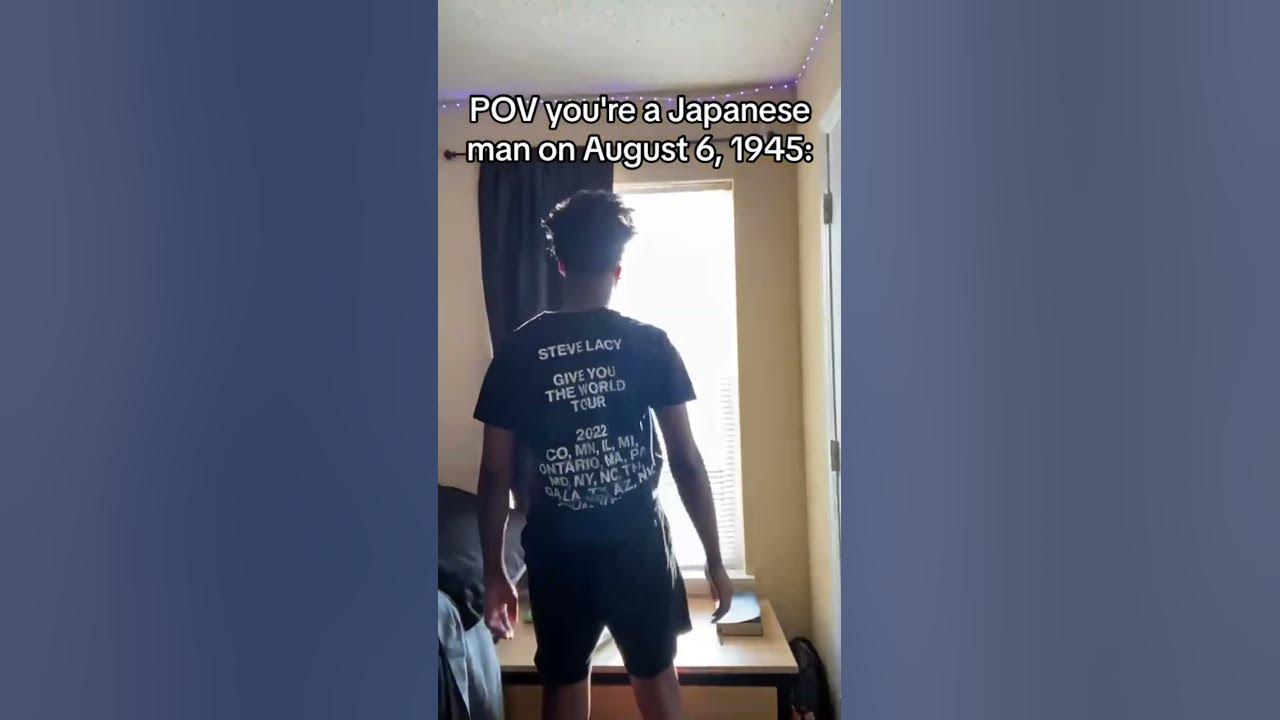 POV you're a Japanese man on August 6, 1945😳 #shorts