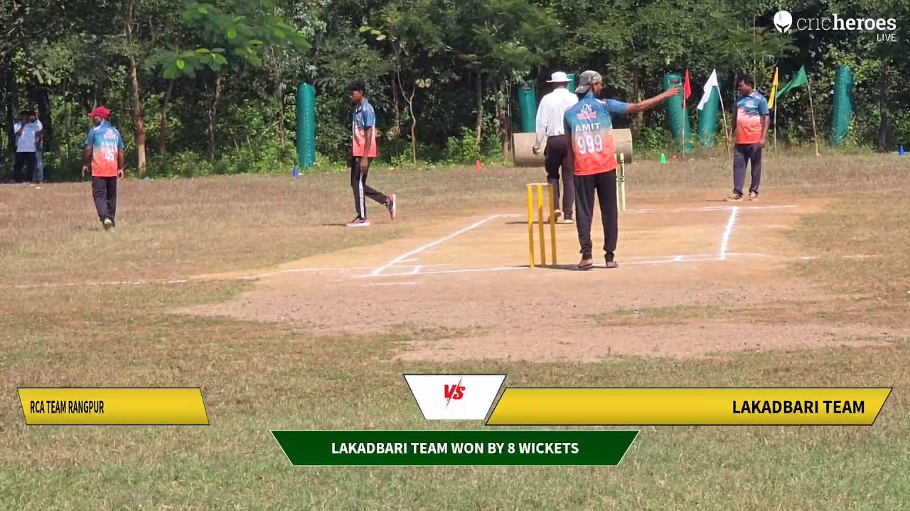 RCA Team Rangpur vs Lakadbari Team Live Cricket Match | Vansda Taluka Kukna Samaj Season -5 2025 Liv