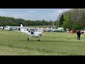 Merlin Microlight departing Popham 2019