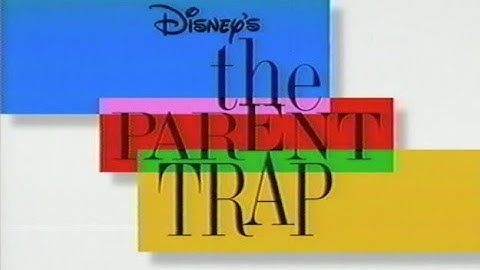 "The Parent Trap" (1998) VHS Movie Preview