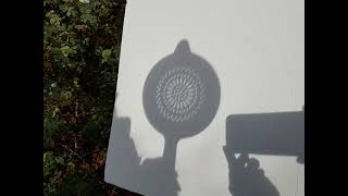 Athlete Statistics Solar Eclipse Through a Colander