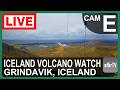 🔴 Live Now: Iceland Volcano Watch (Cam E)