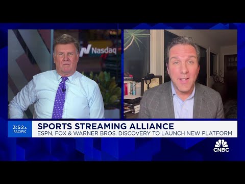New sports streaming alliance is a 'massive gambit, basically Hulu for sports': Pucks' Matt Belloni Episode cover