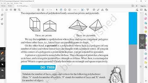 Ex-10.3, Chapter-10 VISUALISING SOLID SHAPES class 8