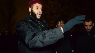 Shias Catch Sunni Mohammed Hijab in Speakers Corner