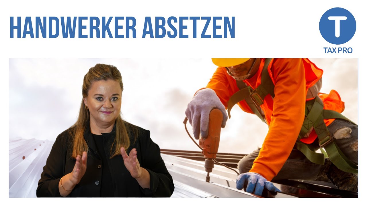 Handwerkerkosten absetzen: 3 Dinge zum Steuern sparen