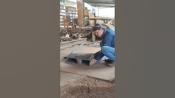 Chipping bucket making for pc200(2)..#shorts #howto #amazing #excavator #learning #tutorial #skills