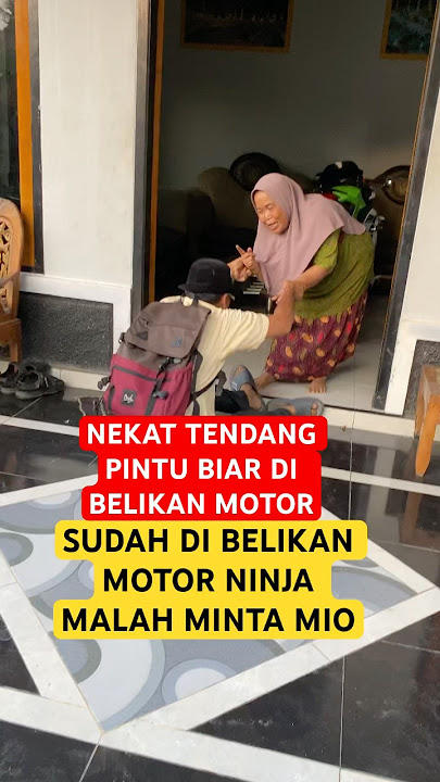 DI BILANG ANAK DURH4K4 DENGAN EMAKNYA !VIRAL SEORANG ANAK MEMINTA MOTOR DENGAN CARA TENDANG PINTU