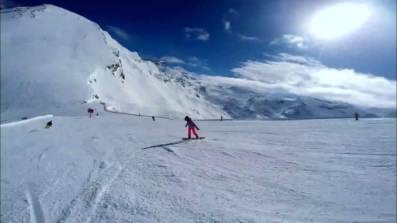 Сноуборд в Швейцарии.