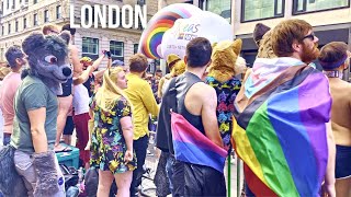 🌈 PRIDE IN LONDON 2023 | Green Park to Piccadilly Circus | London Walking Tour