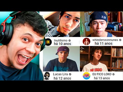 ASSISTINDO O PRIMEIRO VÍDEO DOS YOUTUBERS