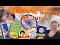 Popular snacks of India! Brits try Thums Up! Uncle Chipps! Candy and Cookies...