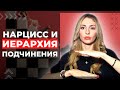 Иерархия подчинения в отношениях с Нарциссом.