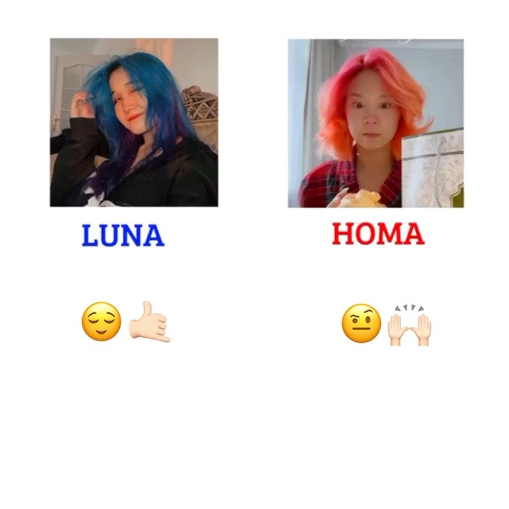 Homa VS Luna😳💗💅🏻 #edit #homa #vs #luna #homaluna #homm9k #homa9k #lunamccall #Lunadymccall