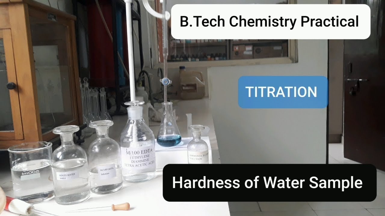 Determine temporary/permanent Hardness of water sample
