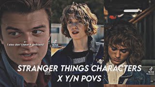 Stranger Things Characters X Y/N POVS | dingusstevie