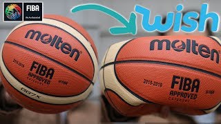 I Bought the FIBA World Cup Basketball From WISH for $20! screenshot 5