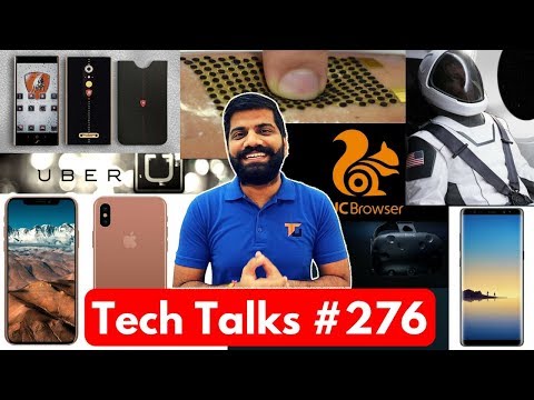 Tech Talks #276 - Note 8, Jio Phone Booking, iPhone 8 512GB, Nokia 6 Sale, SpaceX Suit, HTC Vive