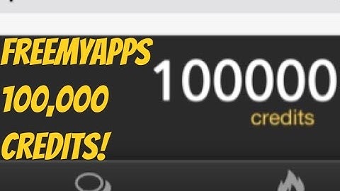 Working FreeMyApps 100,000 Credit  Hack February 2015