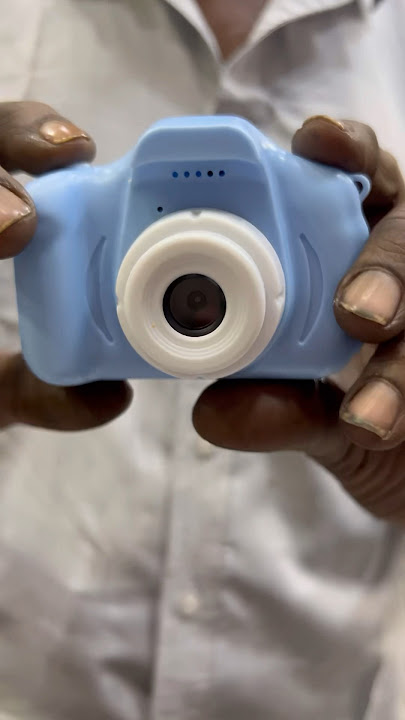 Mini Kids Digital Camera from Temu 📸 #minicamera #temu #asmr #unboxing