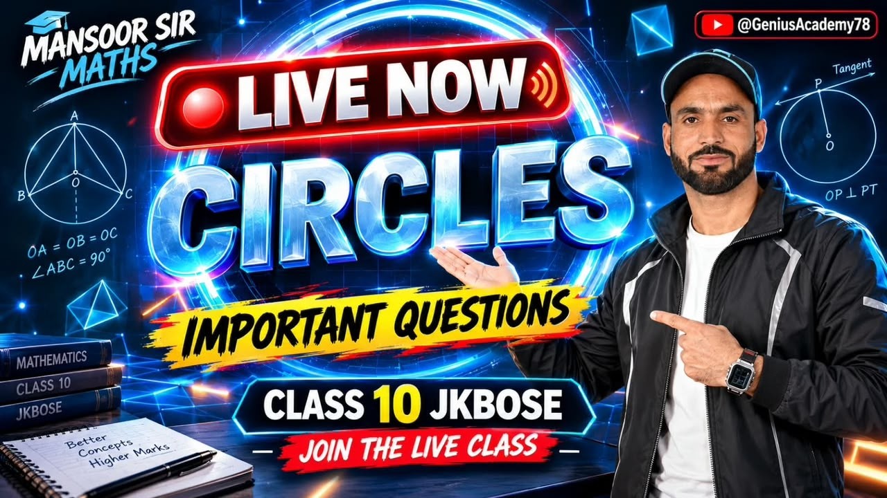 Circles class 10th