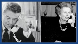 Ronald Reagan says 'sorry' to Margaret Thatcher in private phone call