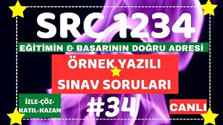  Canli Yayin Örnek Sinav Sorulari 2024 