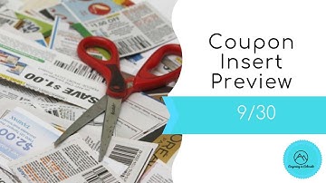Sunday Coupon Insert Preview - 9/30 -2 Smart Source, 1 Retail Me Not and Oct P&G