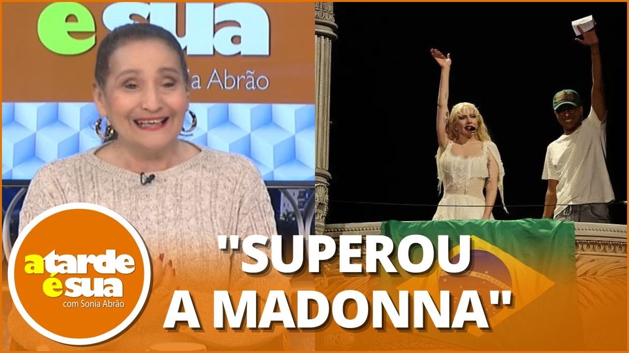 Lady Gaga em Copacabana: Sonia Abrão repercute show e se impressiona com público!