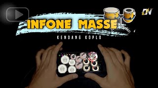 ASLI GURIH BANGET❗INFONE MASSZEH (NINU NINU NINU ) - COVER REAL DRUM MOD REAL KENDANG ANDROID