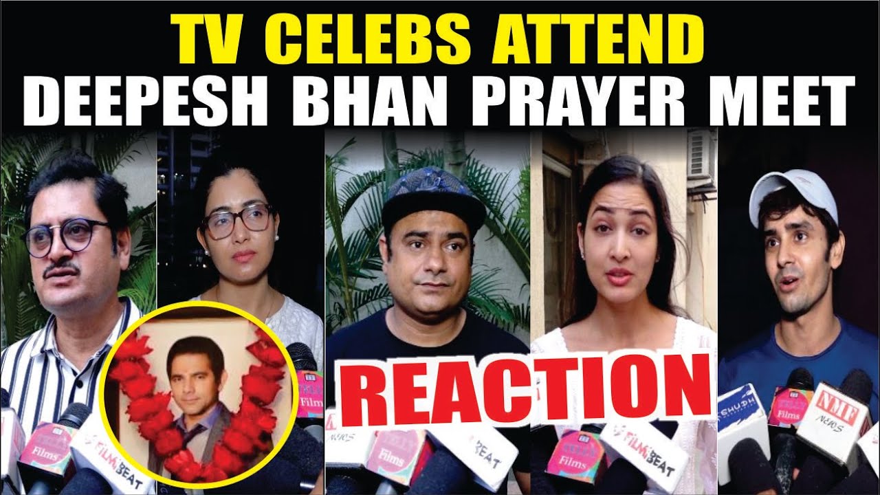 Deepesh Bhan Malkhan Fame Bhabhiji Ghar Par Hain Prayer Meet Full Video | 