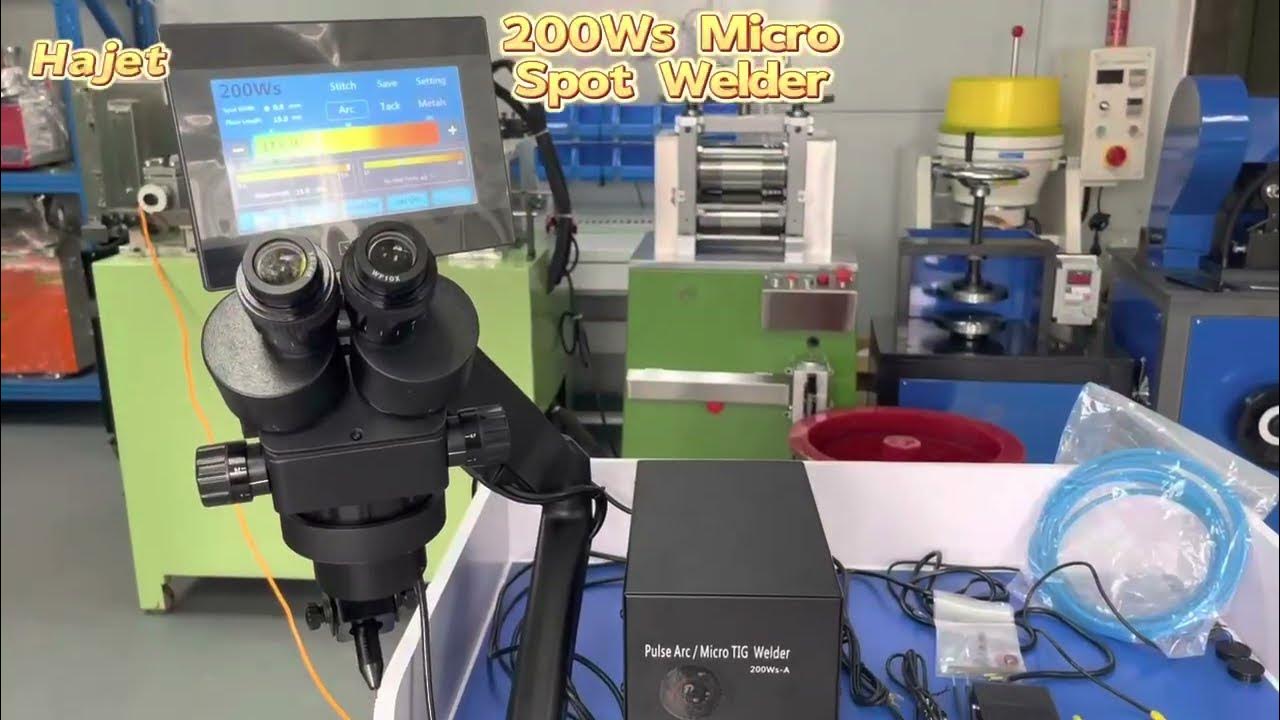 200Ws big power arc spot welder for jewellery YouTube