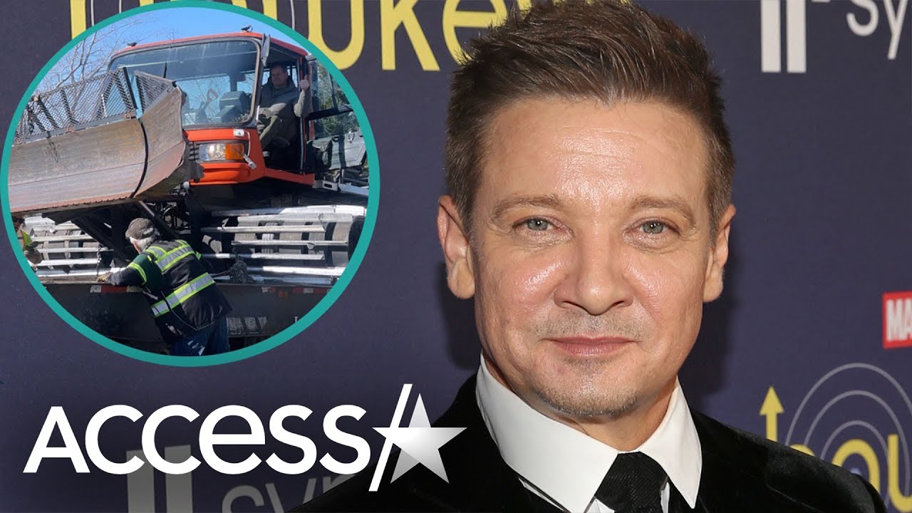 Jeremy Renner Celebrates Snowplow's Return After Accident