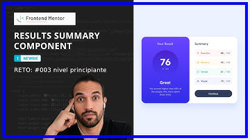 Frontend Mentor Newbie 003 | Results summary | HTML & CSS