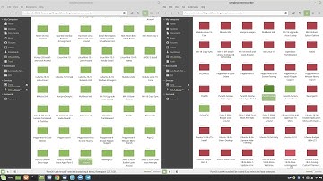 Linux Mint Cinnamon "Folder Colour" Use