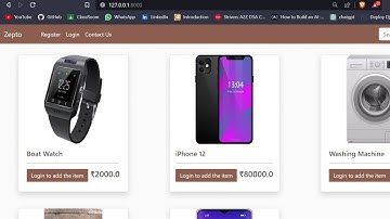 Shopping Website Built Using Django and Bootstrap.
