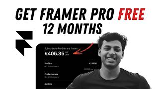 How to Get Framer Pro Free for 12 Months (Official Startup Program) screenshot 4