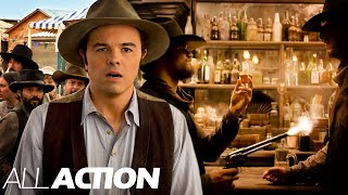 Wild West Cowboy Bar Brawl | A Million Ways To Die In The West (2014) | All Action