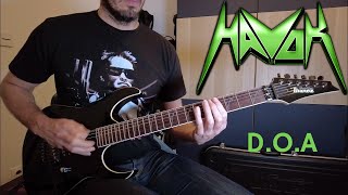 Havok - D.O.A Guitar Cover