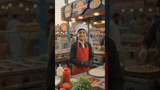 ? Spicy Creamy Chicken Pizza | Extra Cheesy & Fresh | Fast Food Shorts ??