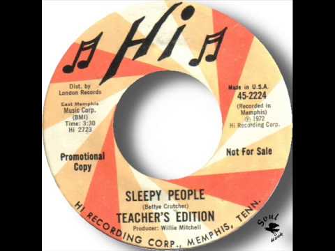 Teacher's Edition - Sleepy People