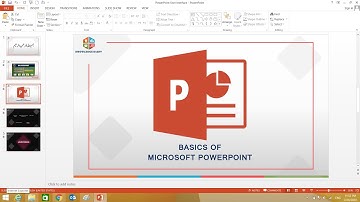 Microsoft PowerPoint User Interface | Basics of PowerPoint