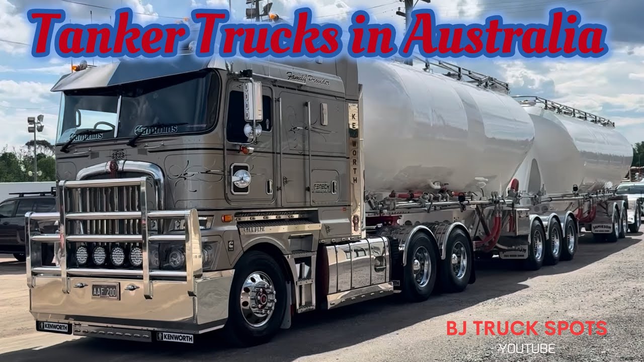 Tanker trucks in Australia 