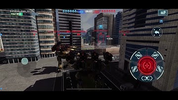 OVERPOWERD BEHEMOTH ! New modus War robots Gameplay