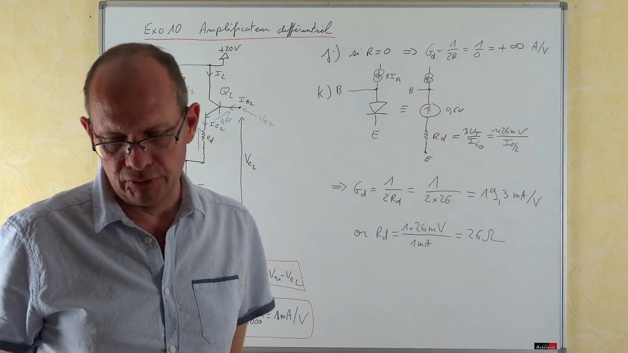 Exo10 : Amplificateur différentiel #2