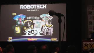 San Diego comic-con 2019 Robotech panel pt 1
