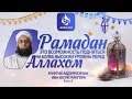 Рамадан – возможность подняться на более высокий уровень перед Аллахом - Муфтий Мангера | AZAN.RU